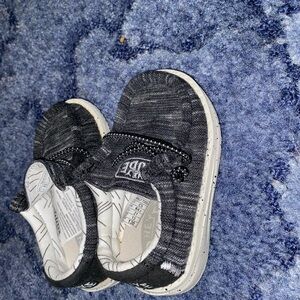 Hey Dude Black and White Baby Shoes (NEW)